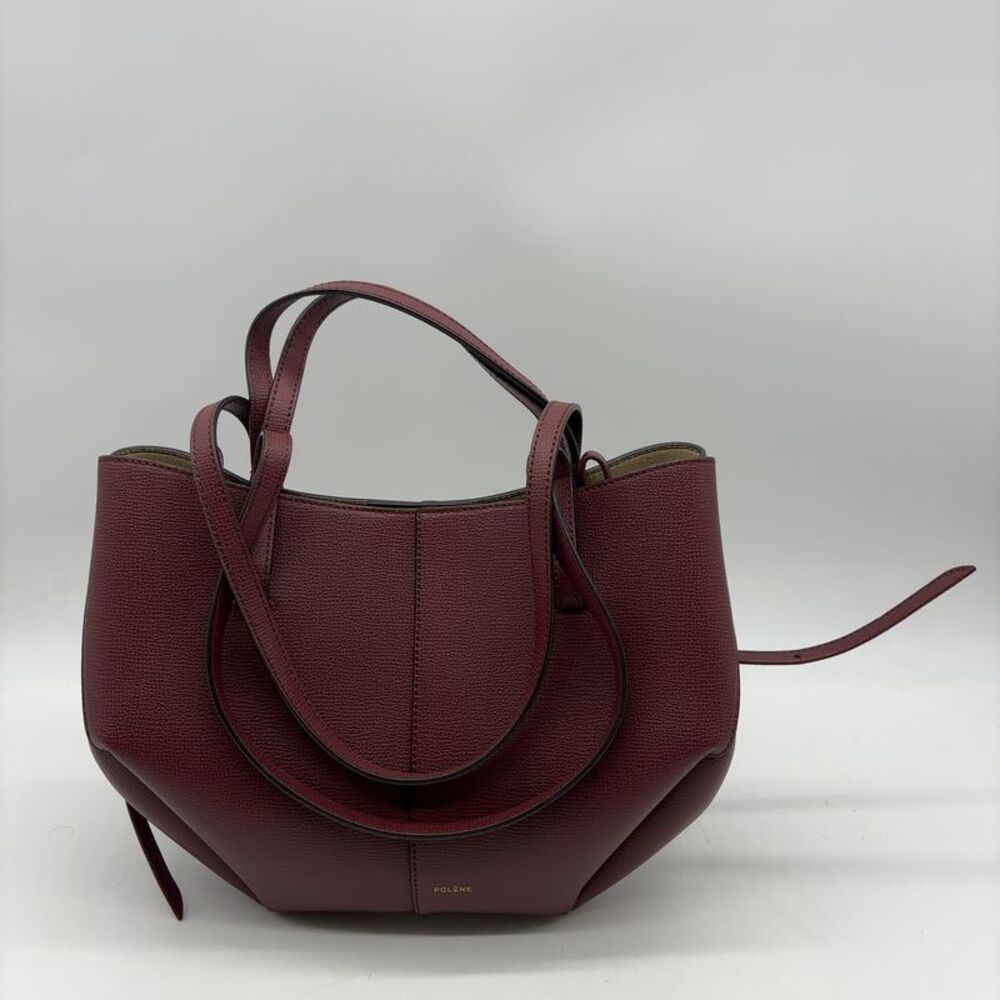 Polene Mini Tote in Black Cherry